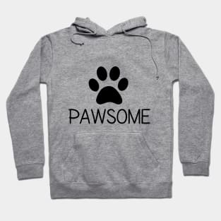 COOL PAWSOME PAW PRINT DESIGN DOG CAT PET LOVERS Hoodie